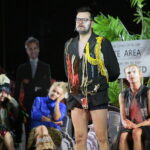 05.09.2019. Kielce. Konferencja przed spektaklem "Hańba" w Teatrze Żeromskiego / Wiktor Taszłow / Radio Kielce