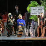 05.09.2019. Kielce. Konferencja przed spektaklem "Hańba" w Teatrze Żeromskiego / Wiktor Taszłow / Radio Kielce