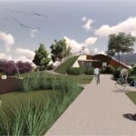 Chęciny. Wizualizacja Parku Miejskiego / mat. prasowe