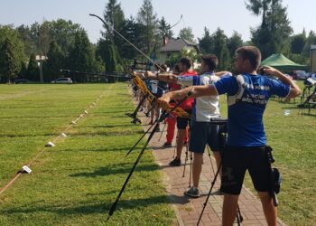 01.09.2019. Kielce. Piąta runda ekstraklasy łuczniczej / Maciej Makuła / Radio Kielce