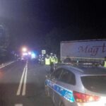 13.09.2019. Zdanowice. Tragiczny wypadek na drodze krajowej nr 78 / KPP w Jędrzejowie