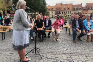 07.09.2019. Sandomierz. Narodowe Czytanie 2019 / Grażyna-Szlęzak-Wójcik / Radio Kielce