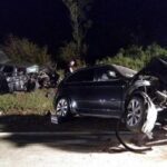 01.09.2019 Wypadek na drodze krajowej nr 74 na odcinku Kielce - Opatów / policja