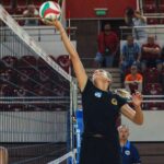 Mecz KSZO Ostrowiec - AZS Politechnika Śląska Gliwice / Paula Lesiak/KSZO Ostrowiec