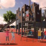 Chęciny. Wizualizacja Parku Miejskiego / mat. prasowe