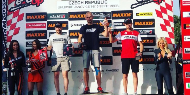 Rafał Bracik stanął na najniższym stopniu podium podczas Grand Prix Czech / archiwum prywatne