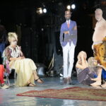 05.09.2019. Kielce. Konferencja przed spektaklem "Hańba" w Teatrze Żeromskiego / Wiktor Taszłow / Radio Kielce