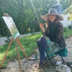 12.09.2019. Kielce. Plener malarski Karczówka 2019. / Dorota Klusek / Radio Kielce