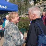 14.09.2019 Kielce. VIII Rodzinny Rajd Pieszy „Kielce znane i nieznane”. Na zdjęciu (po prawej): biskup Marian Florczyk / Dorota Klusek / Radio Kielce