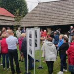 16.09.2019. Bodzentyn. Wystawa „Kupić, nie kupić, potargować można” - jarmark chłopski w Bodzentynie na fotografiach Janusza Buczkowskiego” / Janusz Buczkowski