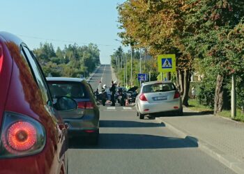 12.09.2019. Wypadek na drodze krajowej nr 9 na odcinku Ostrowiec Świętokrzyski - Opatów / Emilia Sitarska / Radio Kielce