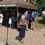 Skarżysko. Wojewódzkie obchody 80. rocznicy wybuchu II wojny światowej. Przemawia Maria Wrzeszczewicz / Anna Głąb / Radio Kielce