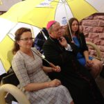 Skarżysko. Wojewódzkie obchody 80. rocznicy wybuchu II wojny światowej. Na zdjęciu wojewoda świętokrzyski Agata Wojtyszek, Biskup Henryk Tomasik / Anna Głąb / Radio Kielce