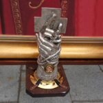 28.09.2019. Skarżysko-Kamienna. Pielgrzymka pracowników przemysłu zbrojeniowego do Sanktuarium Matki Boskiej Ostrobramskiej / Anna Głąb / Radio Kielce