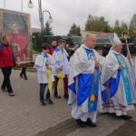 28.09.2019. Skarżysko-Kamienna. Pielgrzymka pracowników przemysłu zbrojeniowego do Sanktuarium Matki Boskiej Ostrobramskiej / Anna Głąb / Radio Kielce