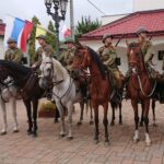28.09.2019. Skarżysko-Kamienna. Pielgrzymka pracowników przemysłu zbrojeniowego do Sanktuarium Matki Boskiej Ostrobramskiej / Anna Głąb / Radio Kielce