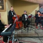 29.09.2019. Ostrowiec Św. Koncert Bogusława Morki i Emilii Zielińskiej przy akompaniamencie orkiestry Alla Breve (na zdjęciu) / Anna Głąb / Radio Kielce