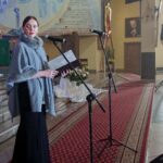 29.09.2019. Ostrowiec Św. Koncert Bogusława Morki i Emilii Zielińskiej (na zdjęciu) przy akompaniamencie orkiestry Alla Breve / Anna Głąb / Radio Kielce