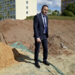 11.09.2019. Kielce. Poseł Michał Cieślak przekazał czek na organizację European Rover Challenge. Na zdjęciu: Michał Cieślak - poseł / Piotr Kwaśniewski / Radio Kielce