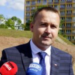 11.09.2019. Kielce. Poseł Michał Cieślak przekazał czek na organizację European Rover Challenge. Na zdjęciu: Michał Cieślak - poseł / Piotr Kwaśniewski / Radio Kielce