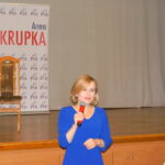 20.09.2019. Chmielnik. Spotkanie Anny Krupki z mieszkańcami / Michał Kita / Radio Kielce