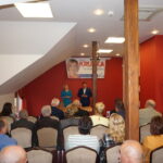 22.09.2019 Przyjmo. Spotkanie wiceminister sportu i turystyki Anny Krupki z  mieszkańcami / Michał Kita / Radio Kielce