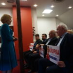 22.09.2019 Przyjmo. Spotkanie wiceminister sportu i turystyki Anny Krupki z  mieszkańcami / Michał Kita / Radio Kielce