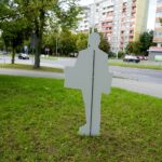 13.09.2019. Kielce. Reklama wyborcza Artura Gierady przy ulicy Warszawskiej w Kielcach / Piotr Kwaśniewski / Radio Kielce