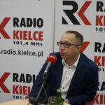 15.09.2019 Kielce. Studio Polityczne Radia Kielce. Na zdjęciu:Artur Gierada - szef świętokrzyskiej Platformy Obywatelskiej, kandydat KO do Sejmu / Aneta Cielibała-Gil / Radio Kielce