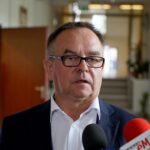 17.09.2019. Kielce. Uroczysta inauguracja systemu Alma w Wojewódzkiej Bibliotece Publicznej. Na zdjęciu: Andrzej Dąbrowski - dyrektor Wojewódzkiej Biblioteki Publicznej w Kielcach / Piotr Kwaśniewski / Radio Kielce