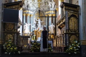 Zabytkowe barokowe organy w kościele klasztornym opactwa Cystersów / Ewa Pociejowska-Gawęda / Radio Kielce