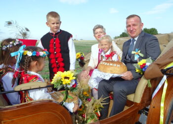 08.09.2019. Łysaków. Dożynki Gminy Jędrzejów / Ewa Pociejowska-Gawęda / Radio Kielce