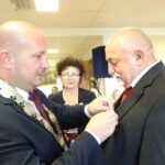 10.09.2019. Jędrzejów. Jubilaci świętujący 50-lecie pożycia małżeńskiego. Na zdjęciu: Maria i Tedeusz Kasperek / Ewa Pociejowska-Gawęda / Radio Kielce