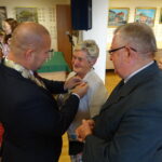 10.09.2019. Jędrzejów. Jubilaci świętujący 50-lecie pożycia małżeńskiego. Na zdjęciu: Maria i Henryk Król / Ewa Pociejowska-Gawęda / Radio Kielce