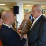 10.09.2019. Jędrzejów. Jubilaci świętujący 50-lecie pożycia małżeńskiego. Na zdjęciu: Teresa i Henryk Lubińscy / Ewa Pociejowska-Gawęda / Radio Kielce