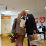 10.09.2019. Jędrzejów. Jubilaci świętujący 50-lecie pożycia małżeńskiego. Na zdjęciu: Teresa i Henryk Lubińscy / Ewa Pociejowska-Gawęda / Radio Kielce