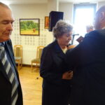 10.09.2019. Jędrzejów. Jubilaci świętujący 50-lecie pożycia małżeńskiego. Na zdjęciu: Cecylia i Marian Nowakowie / Ewa Pociejowska-Gawęda / Radio Kielce