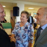 10.09.2019. Jędrzejów. Jubilaci świętujący 50-lecie pożycia małżeńskiego. Na zdjęciu: Krystyna i Janusz Nowakowscy / Ewa Pociejowska-Gawęda / Radio Kielce