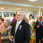 10.09.2019. Jędrzejów. Jubilaci świętujący 50-lecie pożycia małżeńskiego. / Ewa Pociejowska-Gawęda / Radio Kielce