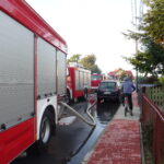 20.09.2019 Jędrzejów. Pożar domu / Ewa Pociejowska-Gawęda / Radio Kielce