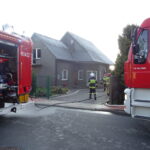 20.09.2019 Jędrzejów. Pożar domu / Ewa Pociejowska-Gawęda / Radio Kielce