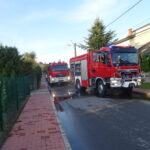 20.09.2019 Jędrzejów. Pożar domu / Ewa Pociejowska-Gawęda / Radio Kielce