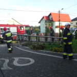 20.09.2019 Jędrzejów. Pożar domu / Ewa Pociejowska-Gawęda / Radio Kielce