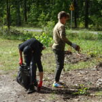 20.09.2019. Sprzątanie lasu, zorganizowane przez Nadleśnictwo Jędrzejów / Ewa Pociejowska-Gawęda / Radio Kielce