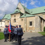 20.09.2019. Jędrzejów. Pogrzeb Marcina Kosiaka, tragicznie zmarłego policjanta z komisariatu w Jędrzejowie / Ewa Pociejowska-Gawęda / Radio Kielce