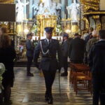 20.09.2019. Jędrzejów. Pogrzeb Marcina Kosiaka, tragicznie zmarłego policjanta z komisariatu w Jędrzejowie / Ewa Pociejowska-Gawęda / Radio Kielce