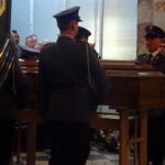 20.09.2019. Jędrzejów. Pogrzeb Marcina Kosiaka, tragicznie zmarłego policjanta z komisariatu w Jędrzejowie / Ewa Pociejowska-Gawęda / Radio Kielce