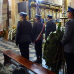 20.09.2019. Jędrzejów. Pogrzeb Marcina Kosiaka, tragicznie zmarłego policjanta z komisariatu w Jędrzejowie / Ewa Pociejowska-Gawęda / Radio Kielce