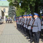 20.09.2019. Jędrzejów. Pogrzeb Marcina Kosiaka, tragicznie zmarłego policjanta z komisariatu w Jędrzejowie / Ewa Pociejowska-Gawęda / Radio Kielce