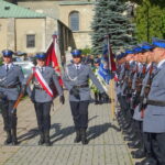 20.09.2019. Jędrzejów. Pogrzeb Marcina Kosiaka, tragicznie zmarłego policjanta z komisariatu w Jędrzejowie / Ewa Pociejowska-Gawęda / Radio Kielce